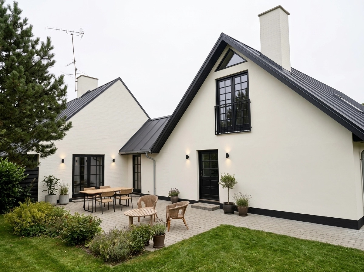 Scandinavian Facade Facade design — facade photo by GenRoom AI