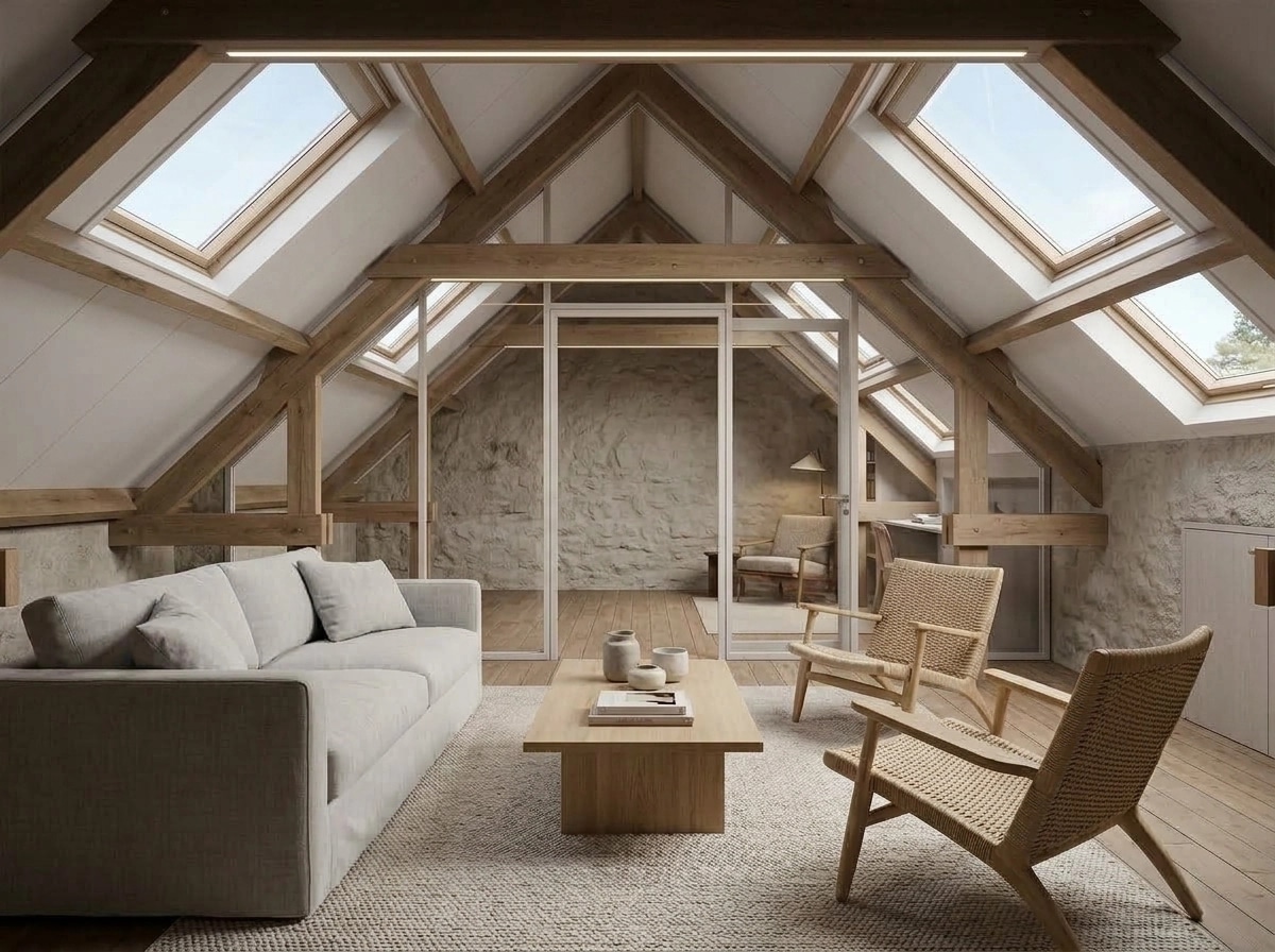 Scandinavian Living Room design — interior photo by GenRoom AI