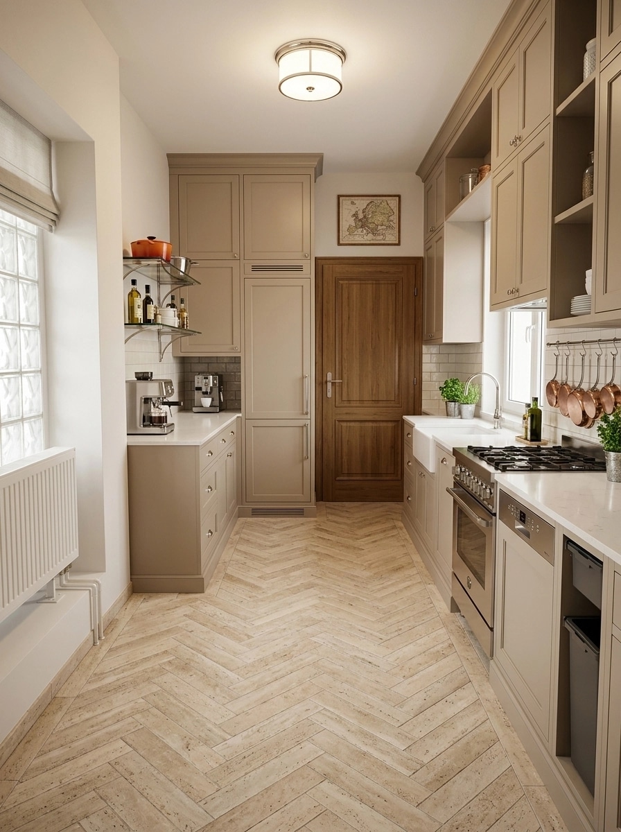 Interior design in Transitional style — Kitchen by GenRoom AI