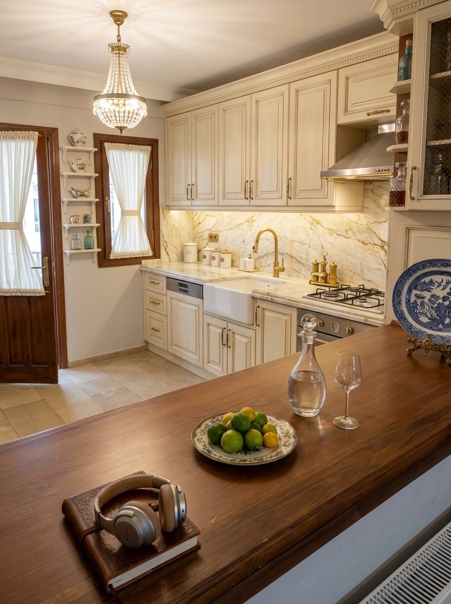 Interior design in Classic style — Kitchen by GenRoom AI