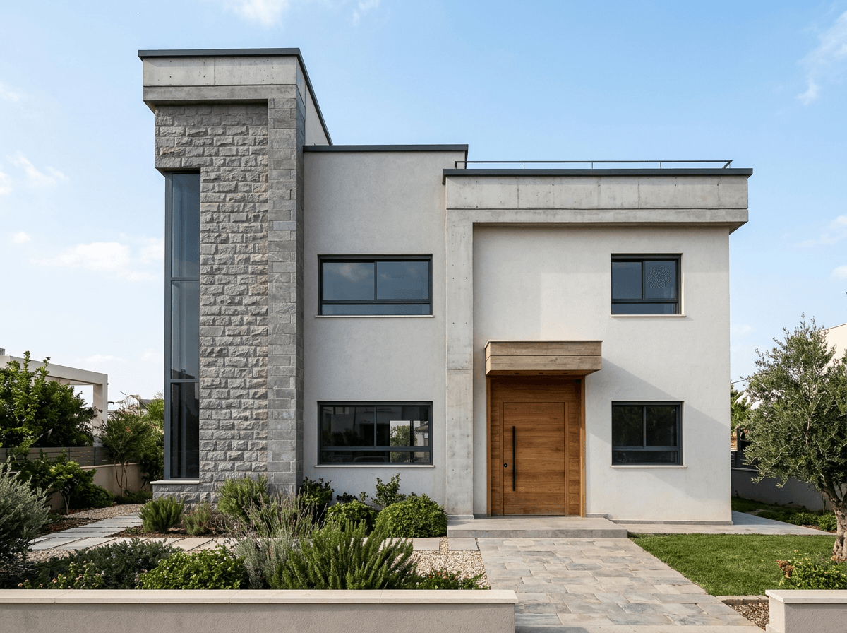 Facade design in Contemporary Facade style — Facade by GenRoom AI