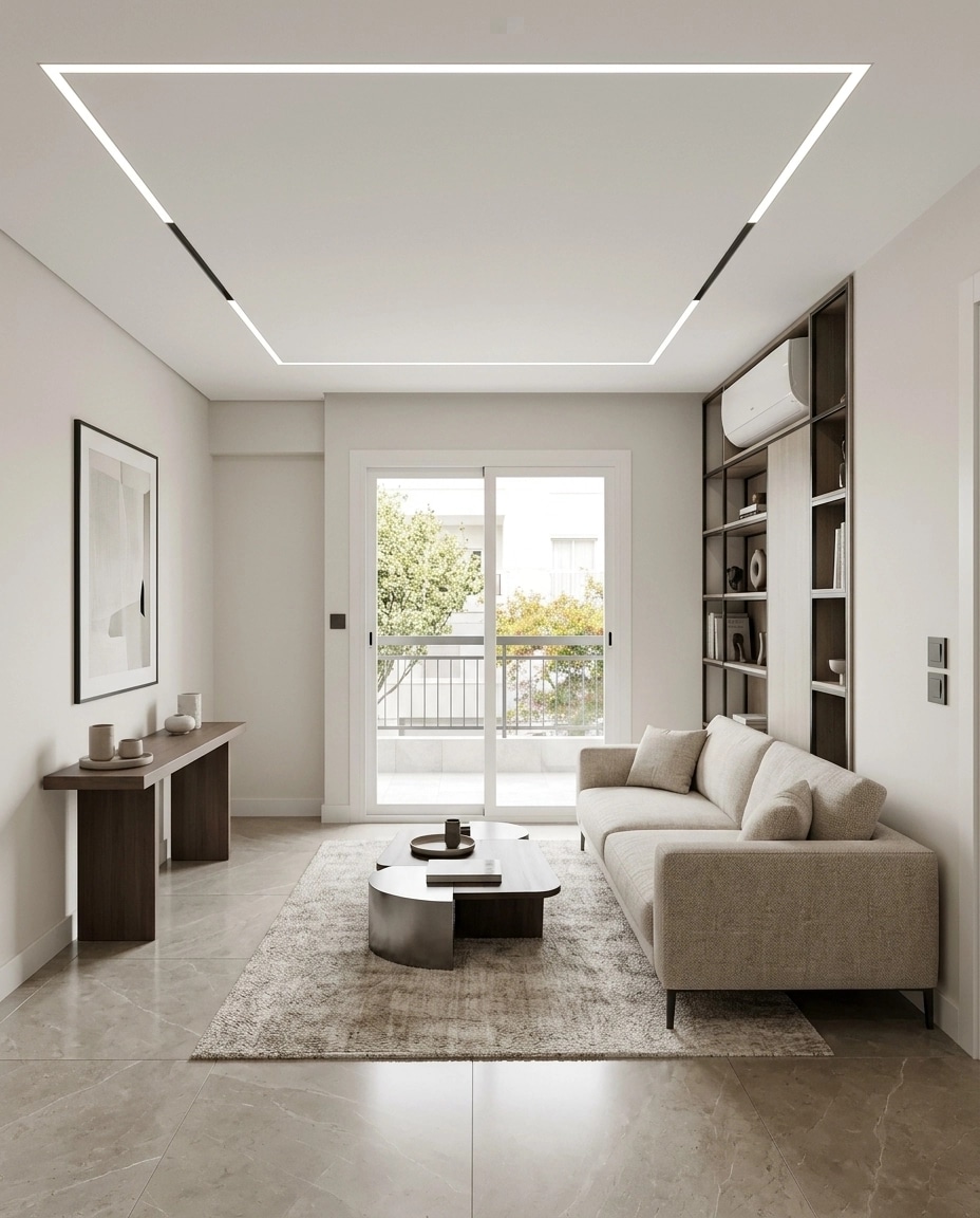 Interior design in Contemporary style — Living Room by GenRoom AI