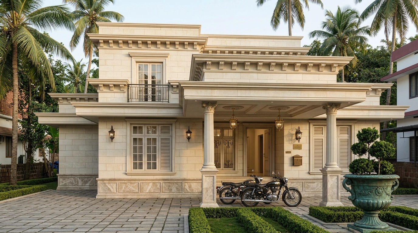 Facade design in Classic Facade style — Facade by GenRoom AI