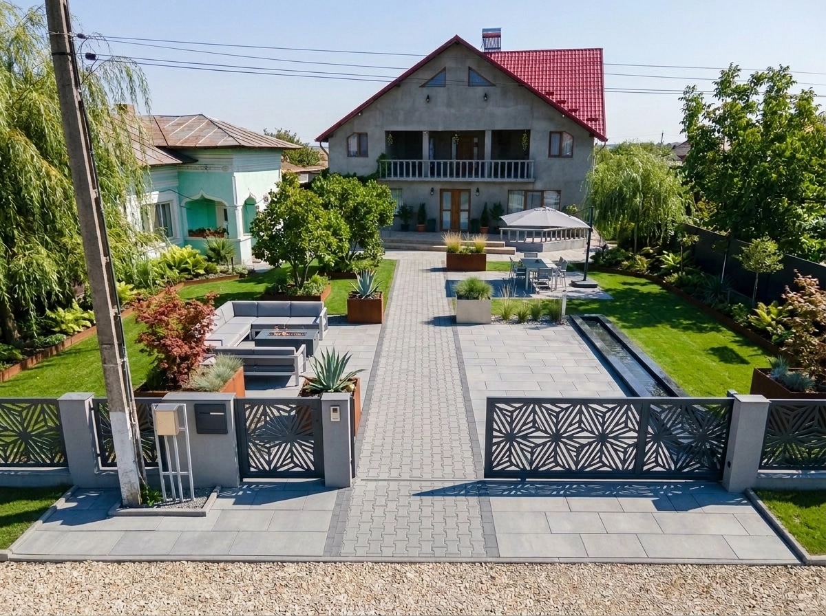 Contemporary Yard Yard design — yard photo by GenRoom AI