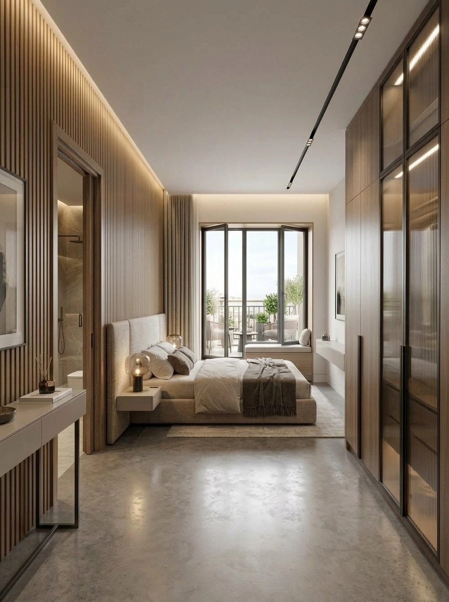 Interior design in Contemporary style — Bedroom by GenRoom AI