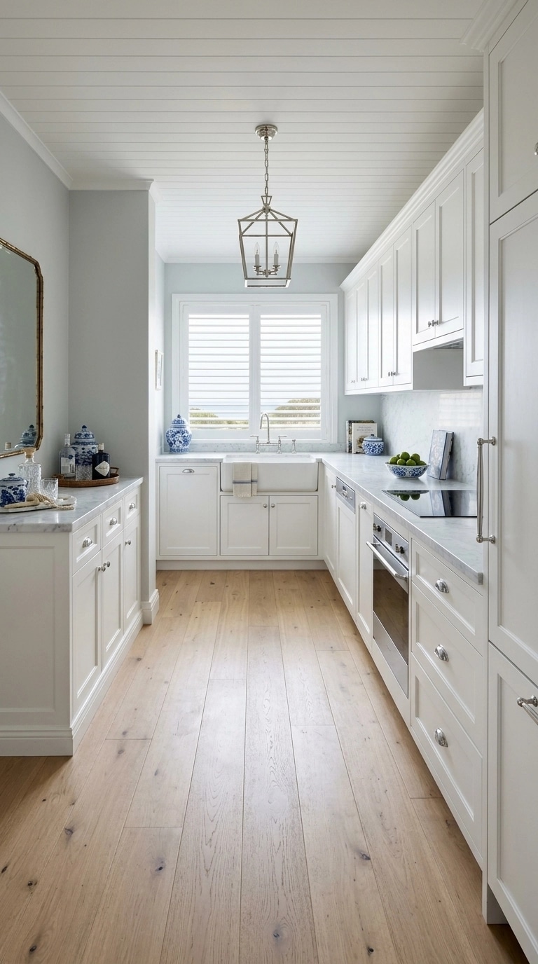 Coastal / Hamptons Kitchen design — interior photo by GenRoom AI