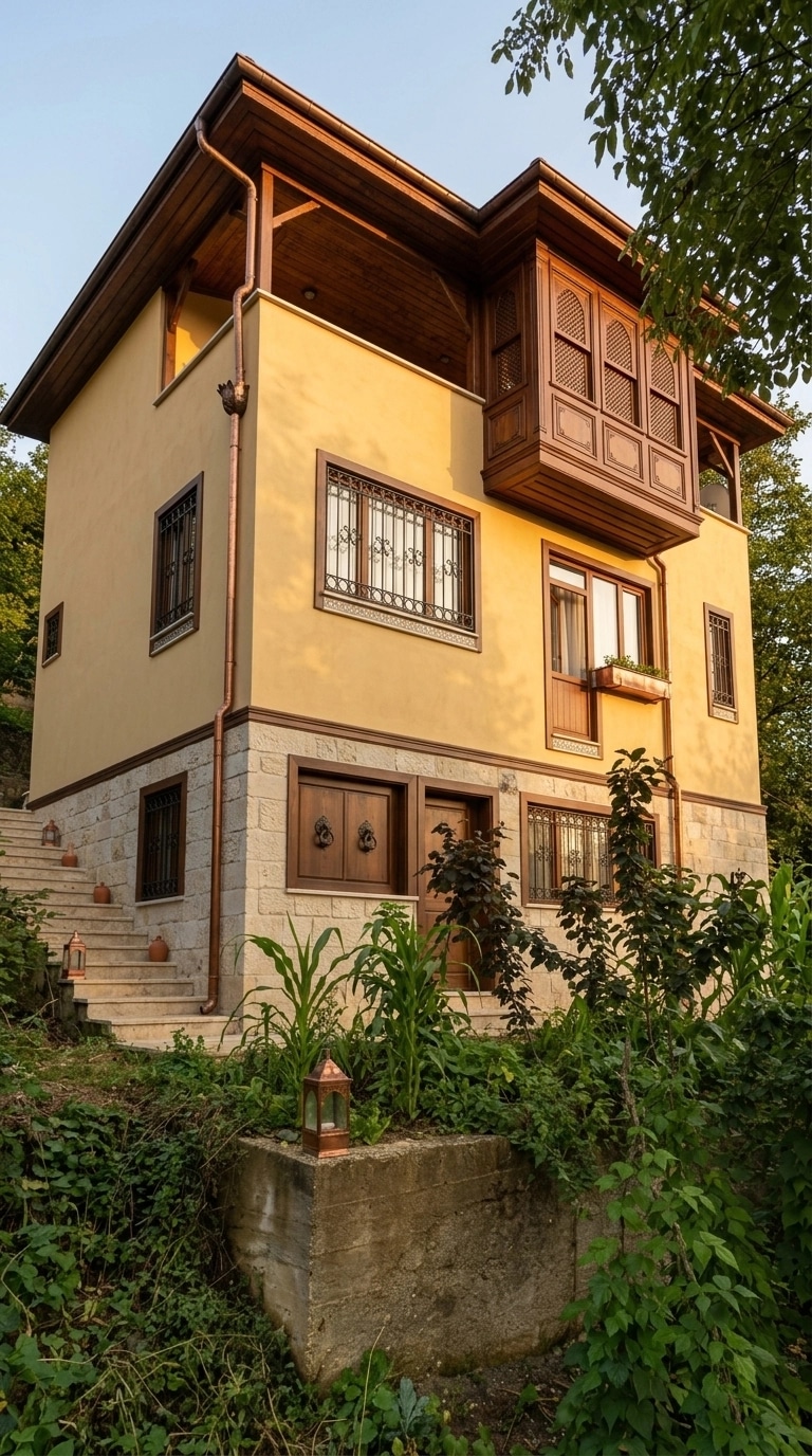 Facade design in Ottoman Facade style — photo by GenRoom AI