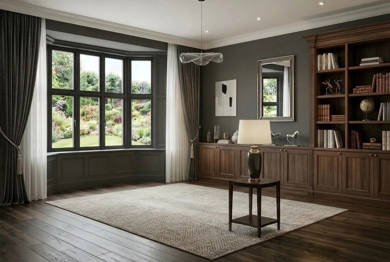 Interior design in Transitional style — Living Room by GenRoom AI