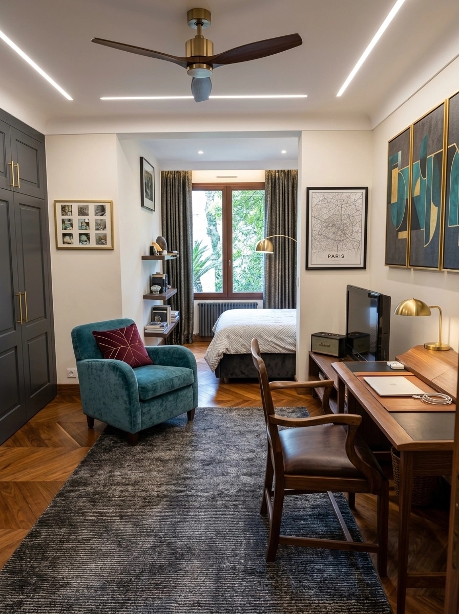Interior design in Contemporary style — studio by GenRoom AI