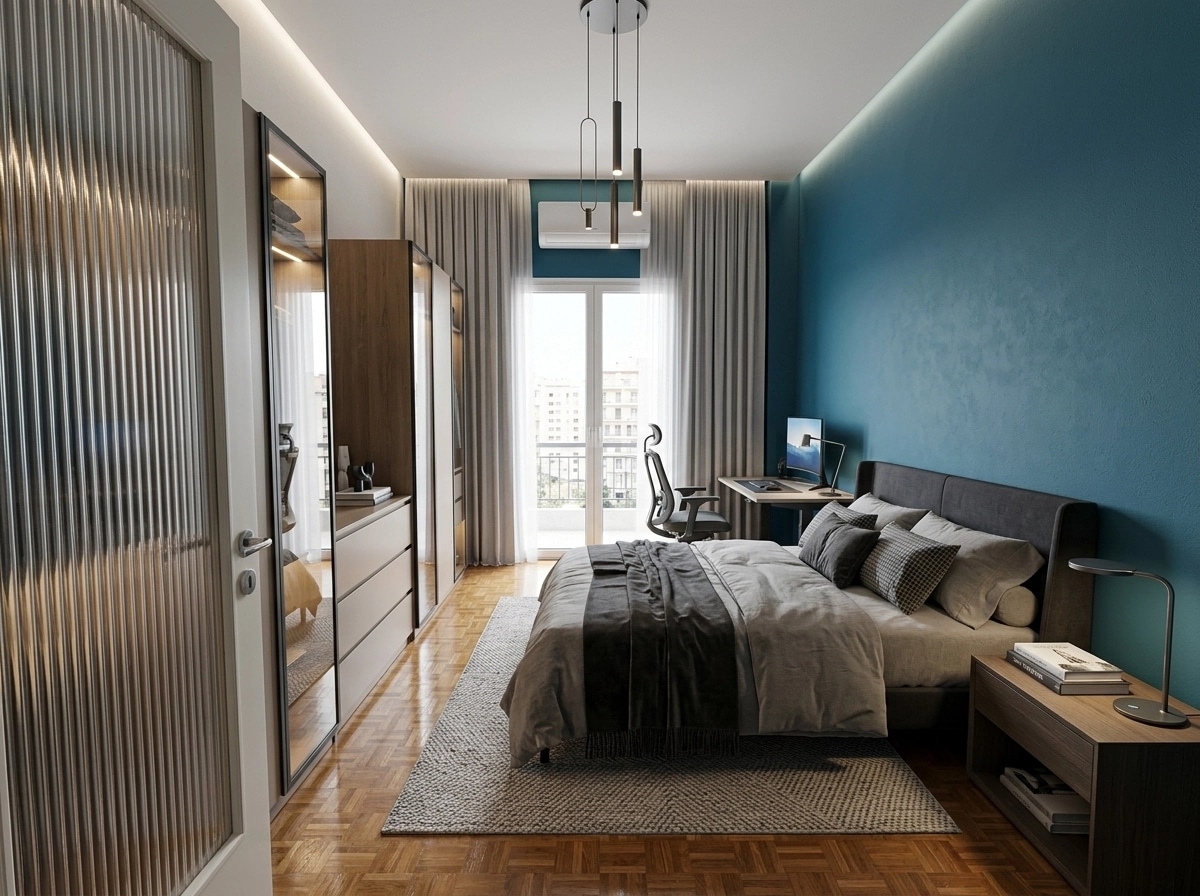 Interior design in Contemporary style — Bedroom by GenRoom AI