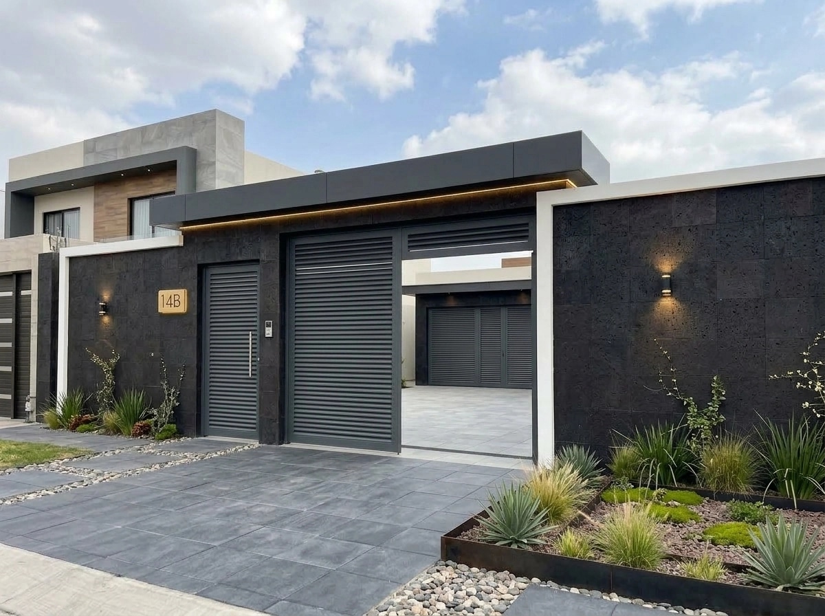 Contemporary Facade Facade design — facade photo by GenRoom AI