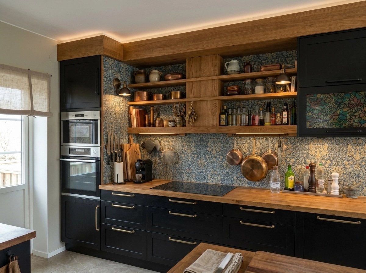 Interior design in Rustic style — Kitchen by GenRoom AI