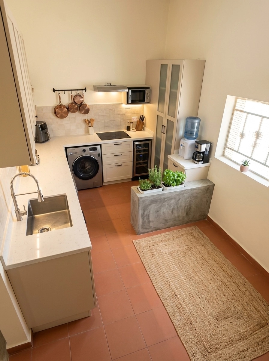 Kitchen interior in no_style style — photo by GenRoom AI