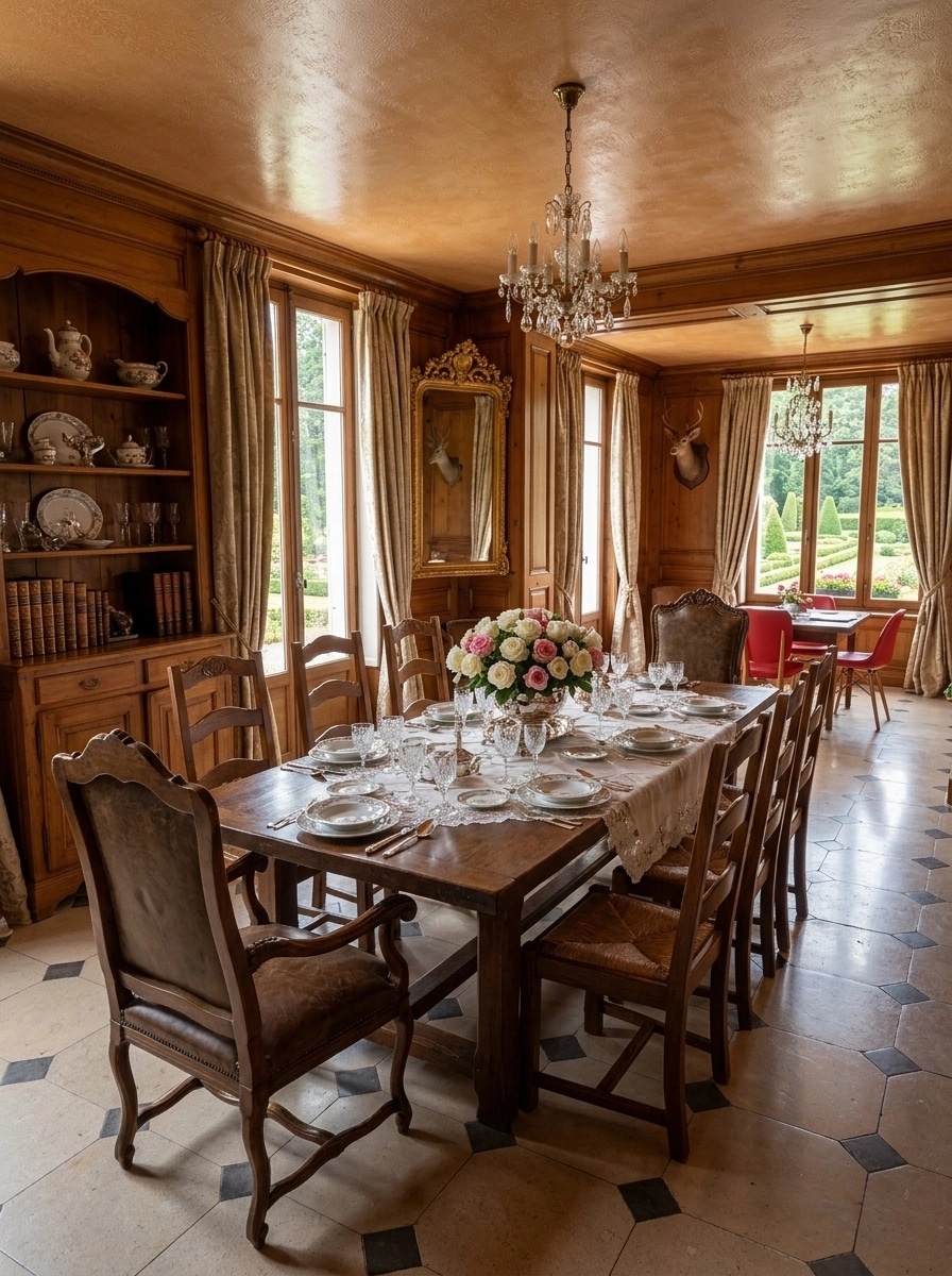 Interior design in Classic style — dining_room by GenRoom AI