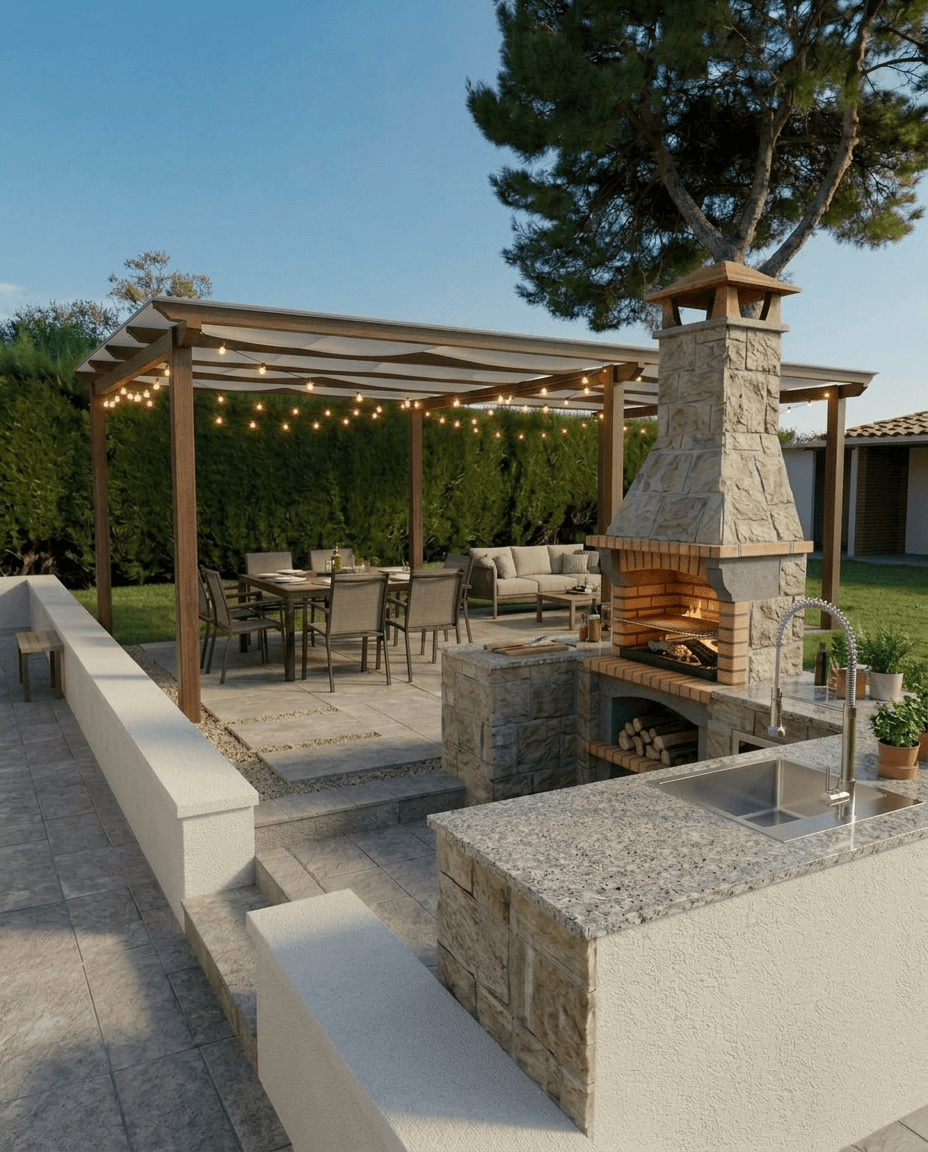Yard design in no_style style — photo by GenRoom AI