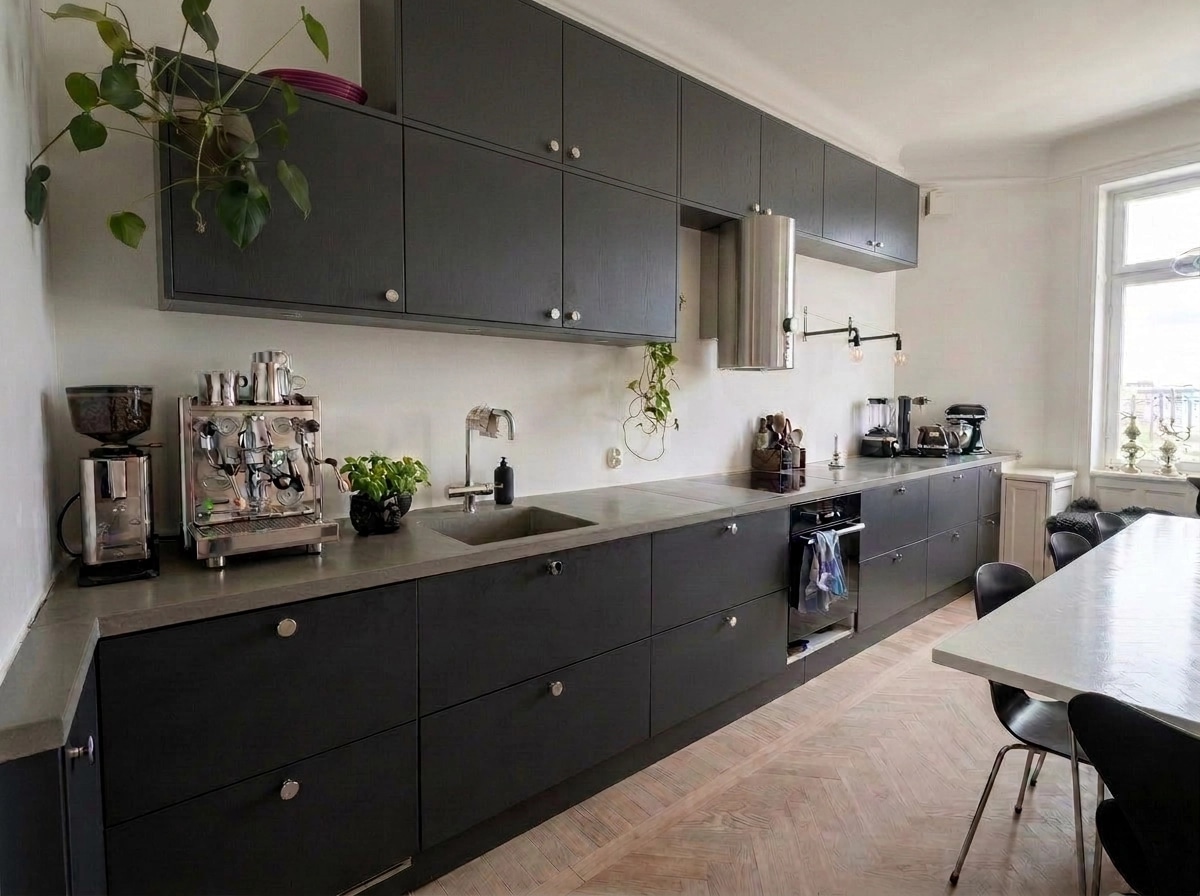 Minimalism Kitchen design — interior photo by GenRoom AI
