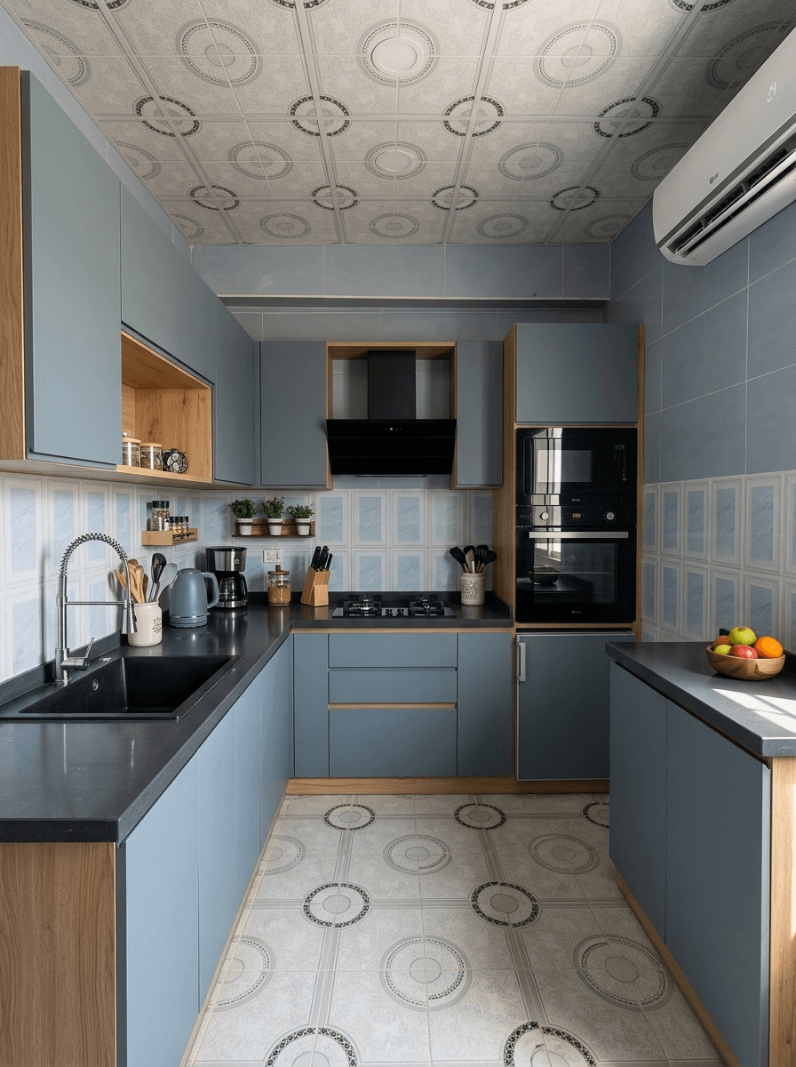 Kitchen interior in no_style style — photo by GenRoom AI