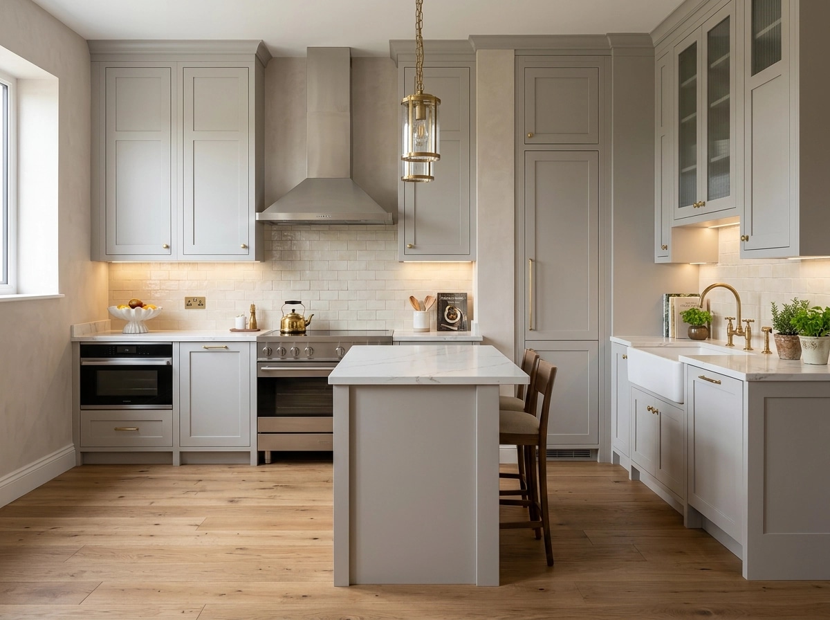 Interior design in Transitional style — Kitchen by GenRoom AI