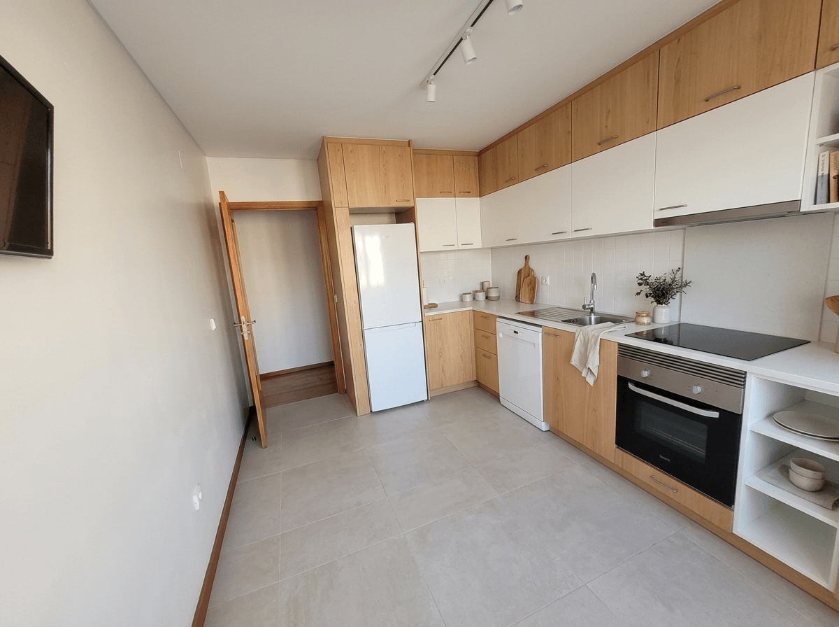 Interior design in Scandinavian style — Kitchen by GenRoom AI