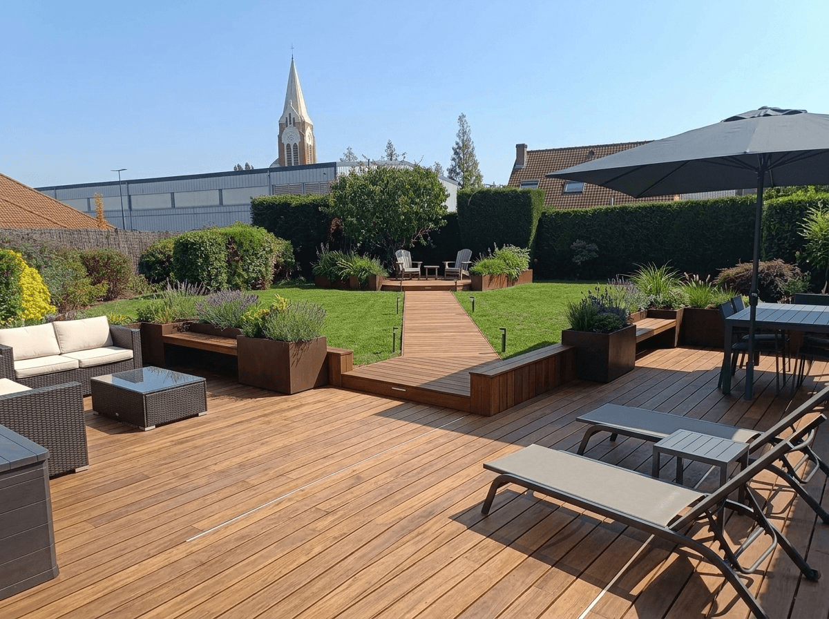 Yard design in no_style style — photo by GenRoom AI