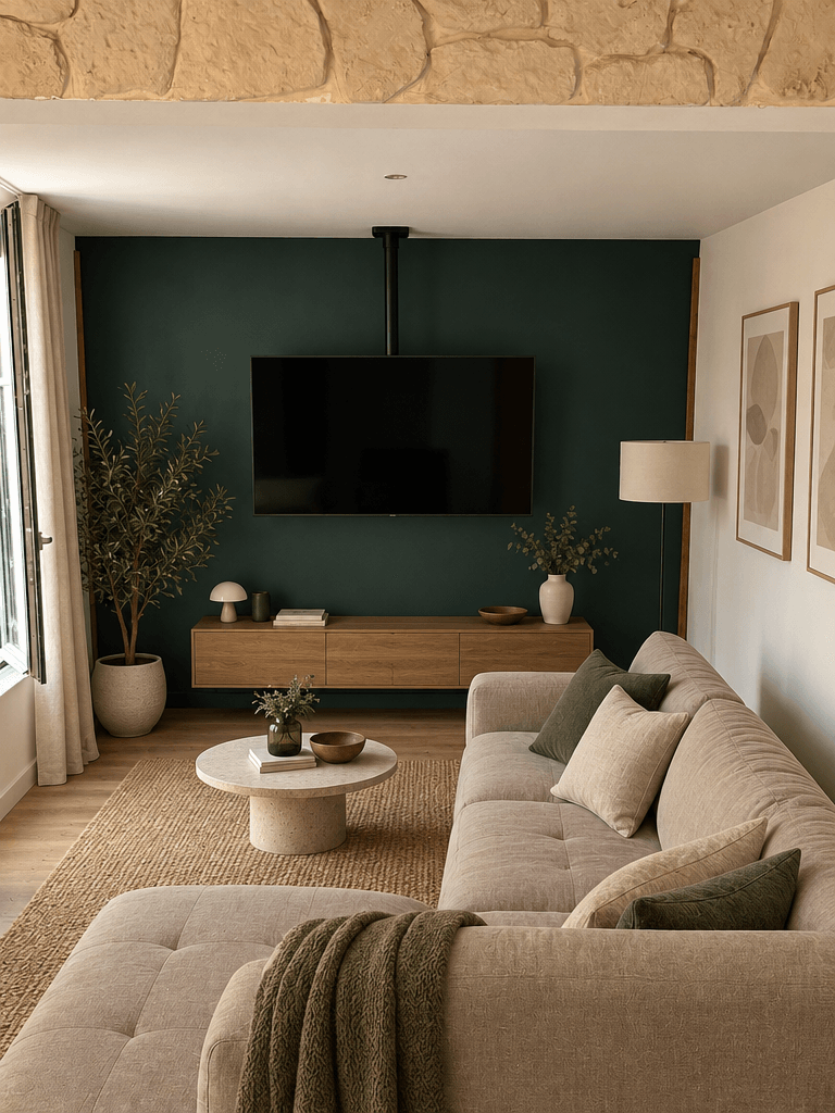 Minimalism Living Room design — interior photo by GenRoom AI