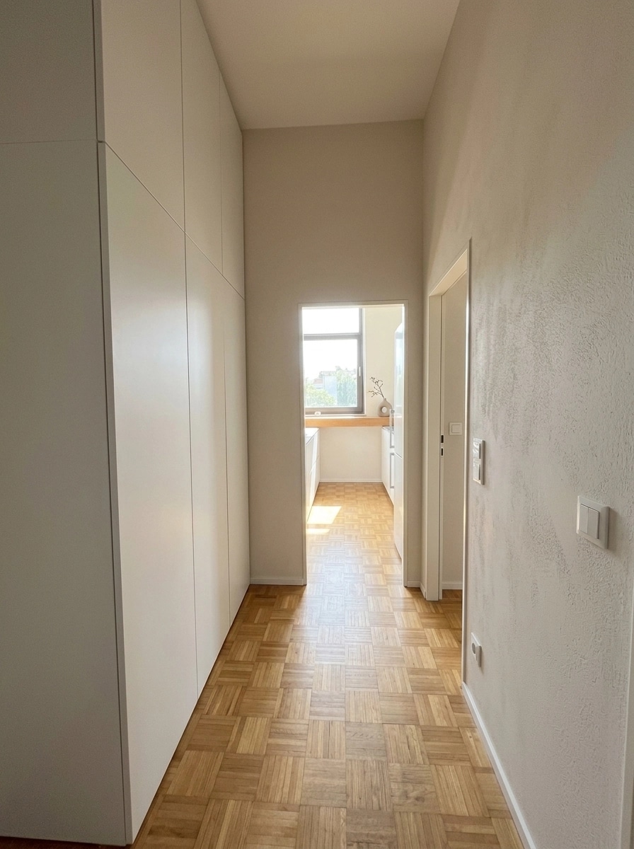 Hallway interior in no_style style — photo by GenRoom AI