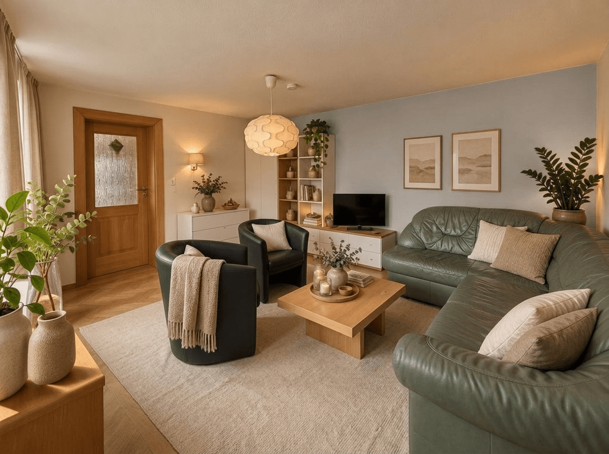 Interior design in Contemporary style — Living Room by GenRoom AI