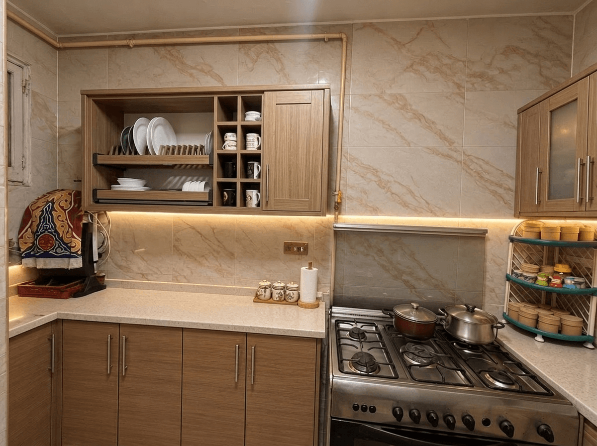 Kitchen interior in no_style style — photo by GenRoom AI