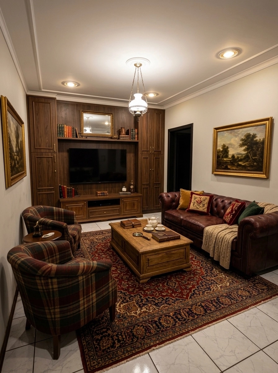 Interior design in Classic style — Living Room by GenRoom AI