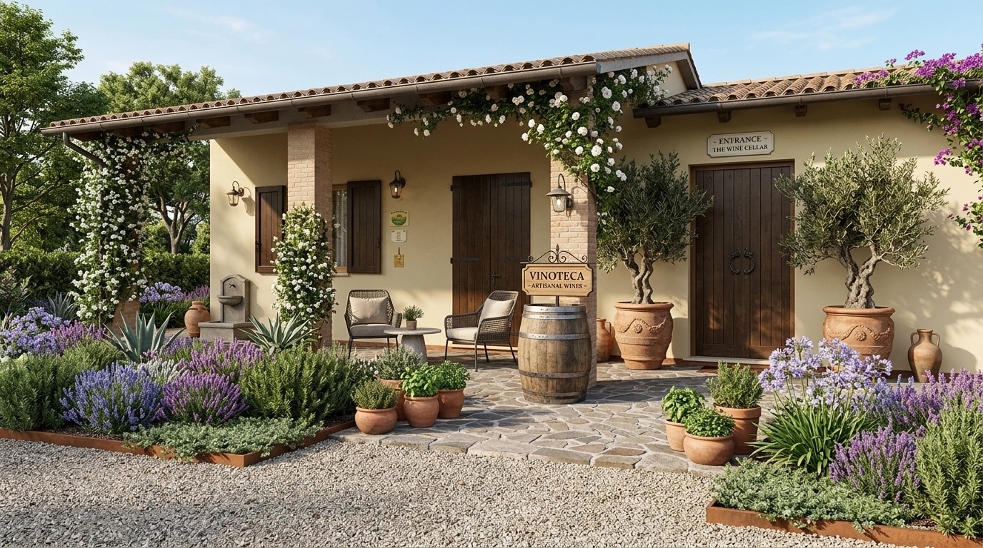 Mediterranean Yard Yard design — yard photo by GenRoom AI