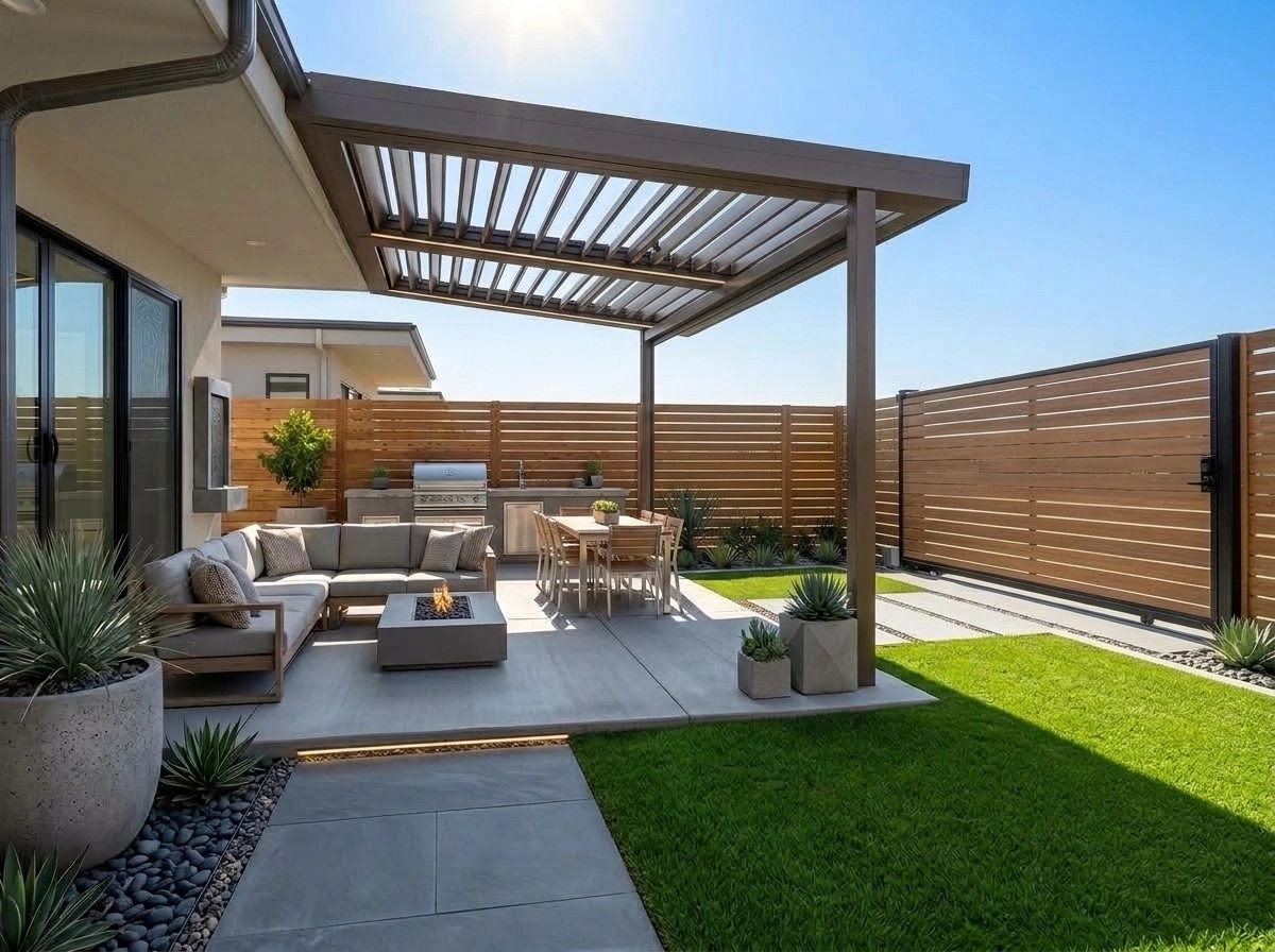 Contemporary Yard Yard design — yard photo by GenRoom AI