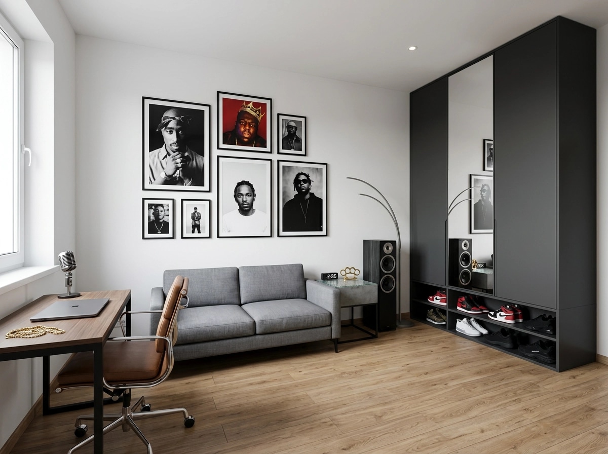 Minimalism Bedroom design — interior photo by GenRoom AI