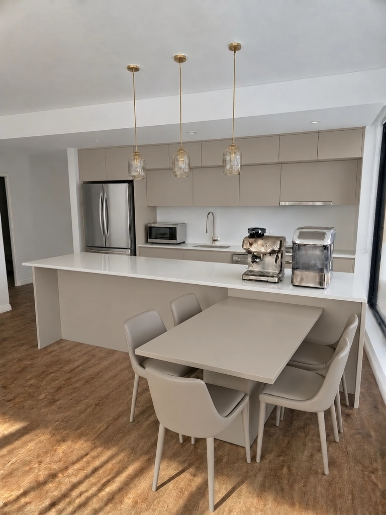 Kitchen interior in no_style style — photo by GenRoom AI