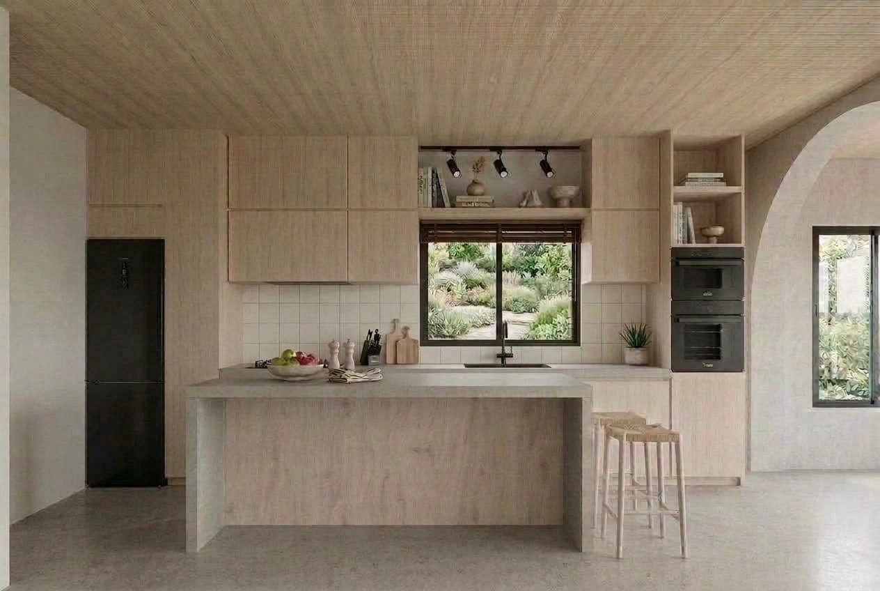 Scandinavian Kitchen design — interior photo by GenRoom AI