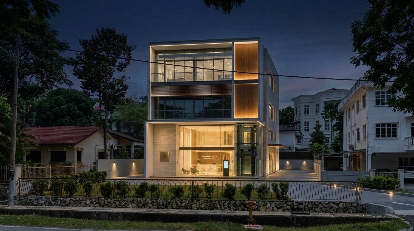Contemporary Facade Facade design — facade photo by GenRoom AI