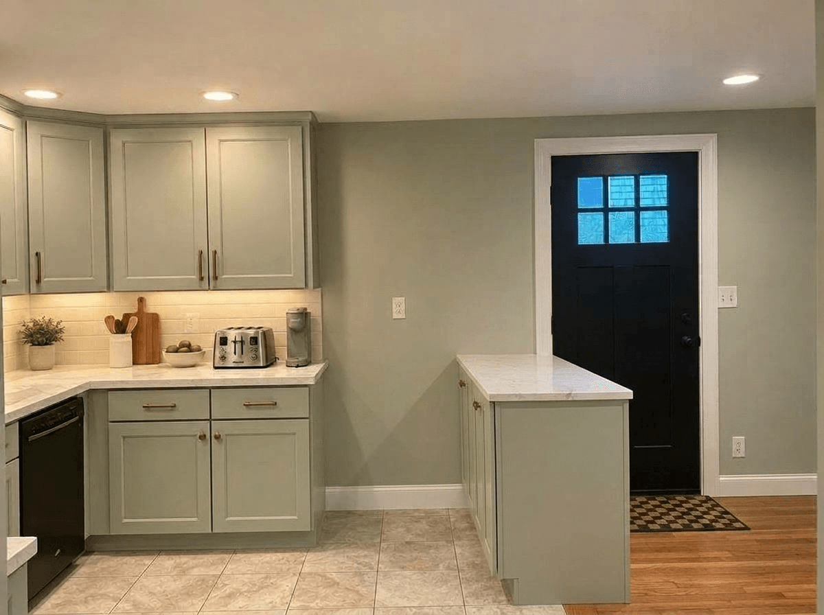 Kitchen interior in no_style style — photo by GenRoom AI