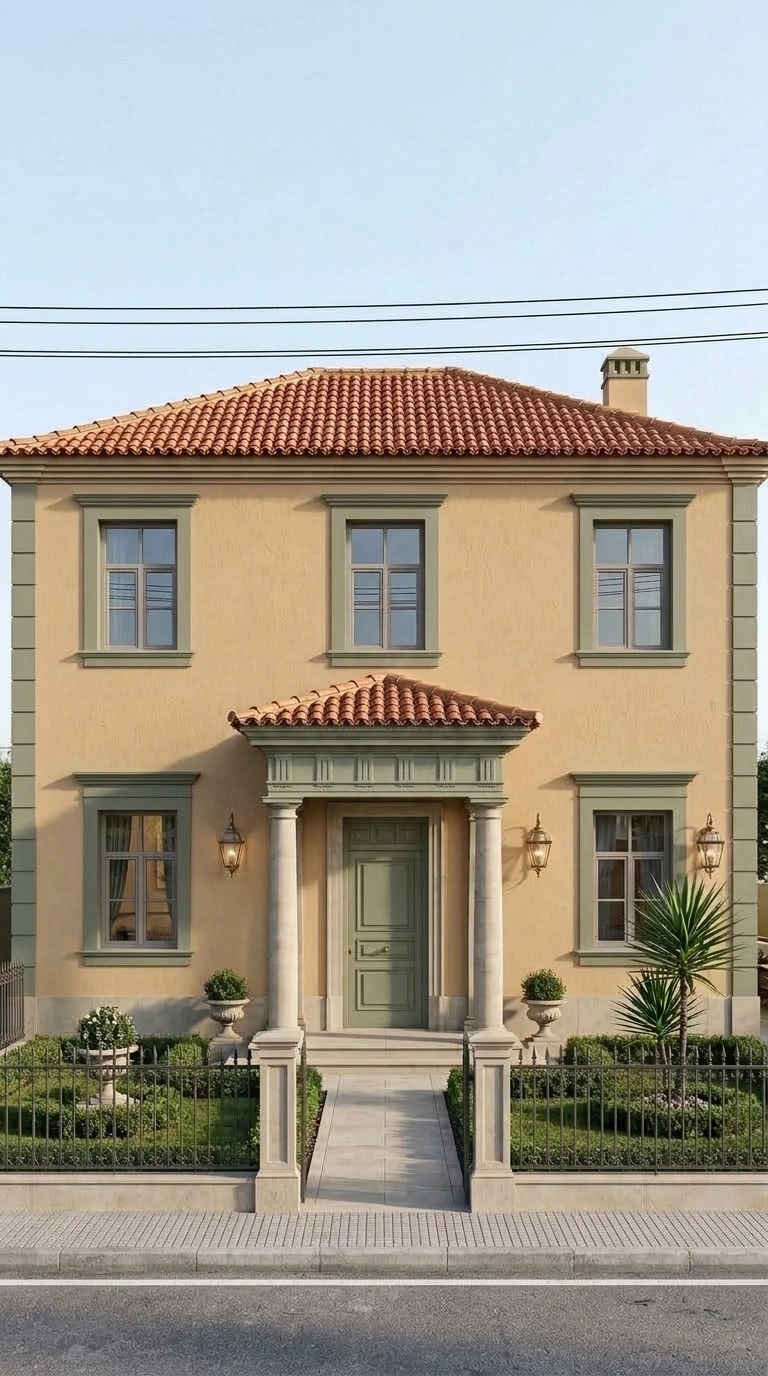 Classic Facade Facade design — facade photo by GenRoom AI
