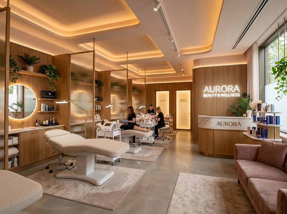 Interior design in Contemporary style — beauty_salon by GenRoom AI