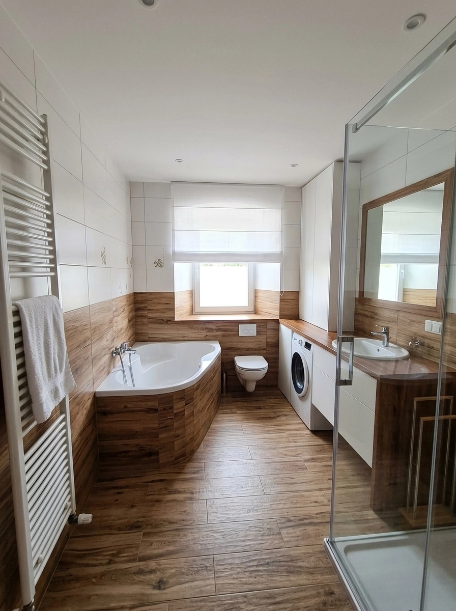 Bathroom interior in no_style style — photo by GenRoom AI