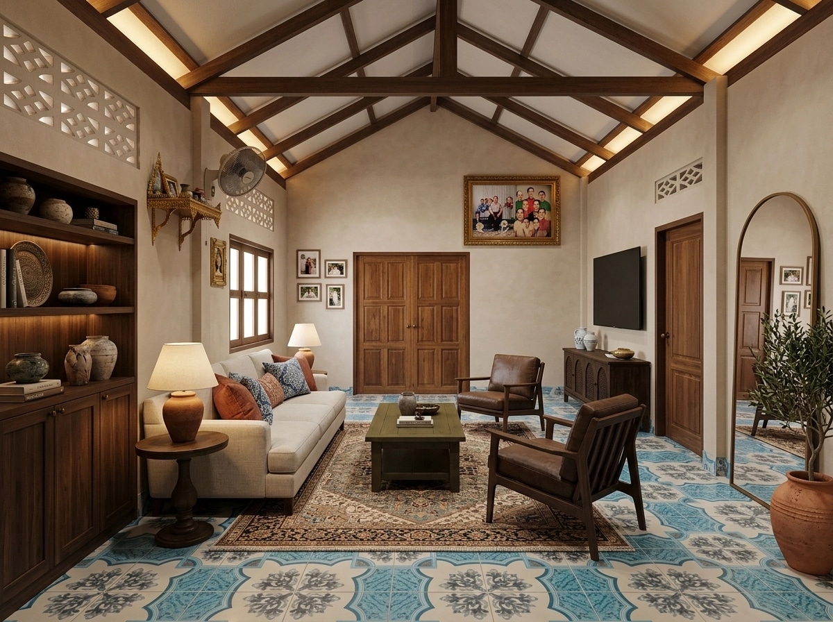 Interior design in Mediterranean style — Living Room by GenRoom AI