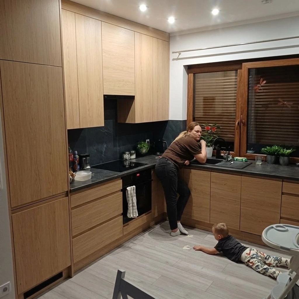 Kitchen interior in no_style style — photo by GenRoom AI