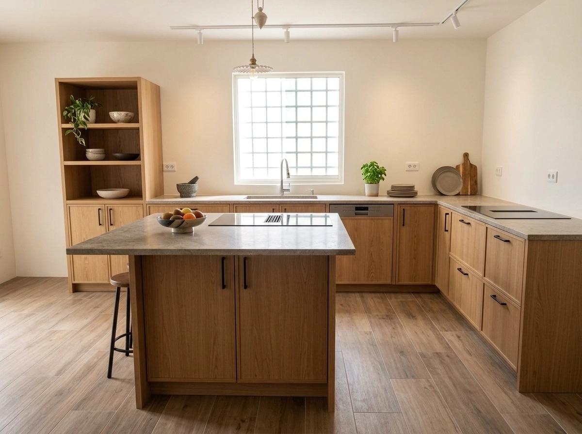 Kitchen interior in no_style style — photo by GenRoom AI