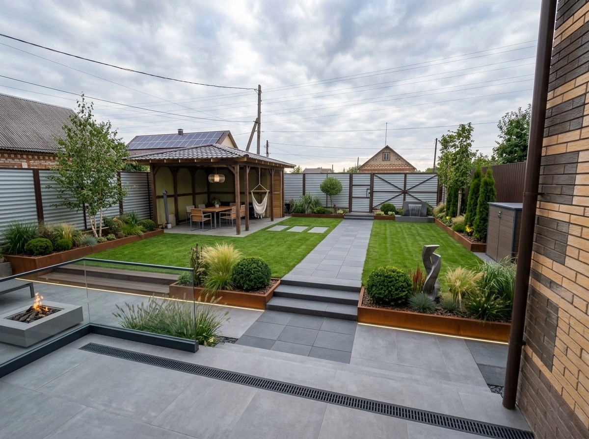 Contemporary Yard Yard design — yard photo by GenRoom AI