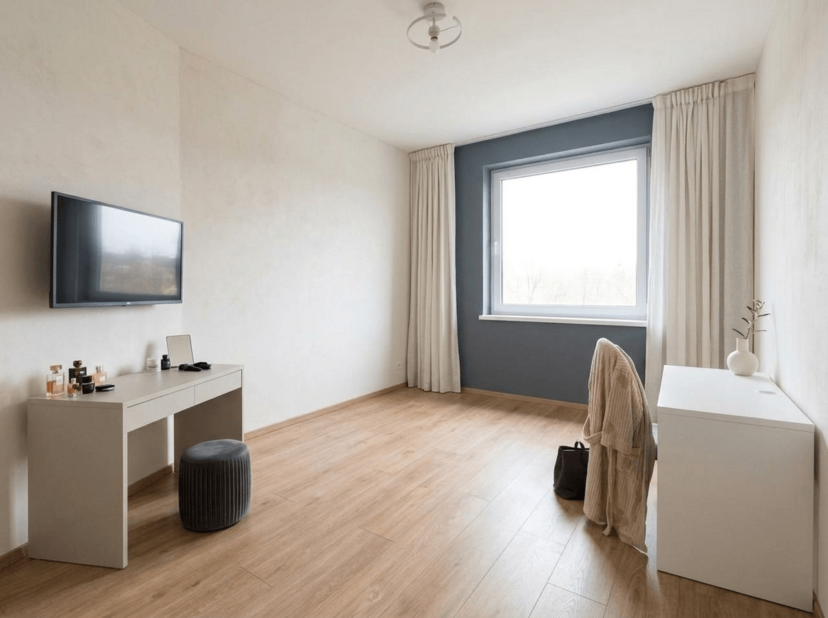 Minimalism Yatak Odası design — interior photo by GenRoom AI