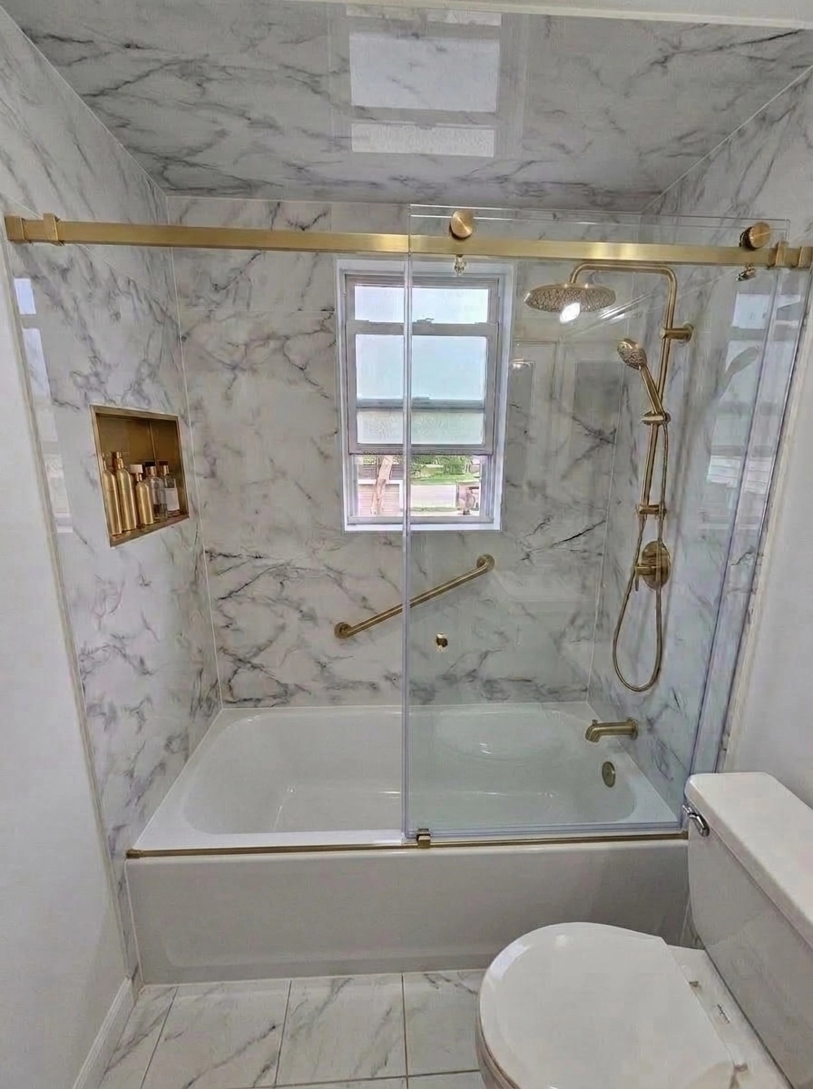 Bathroom interior in no_style style — photo by GenRoom AI