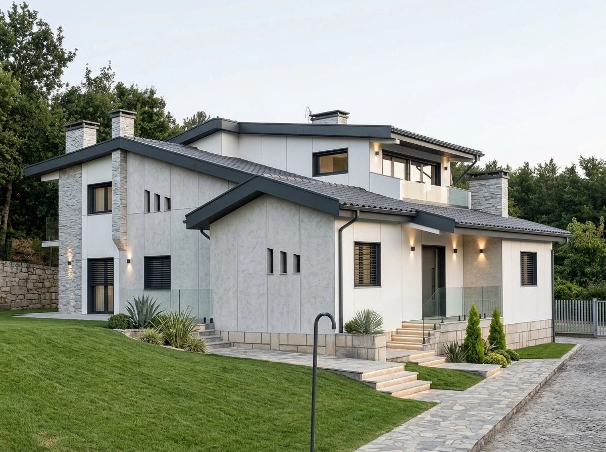 Contemporary Facade Facade design — facade photo by GenRoom AI