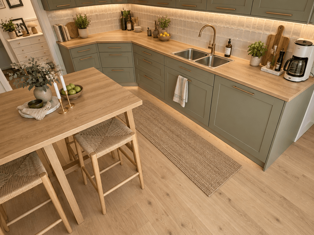 Interior design in Scandinavian style — Kitchen by GenRoom AI