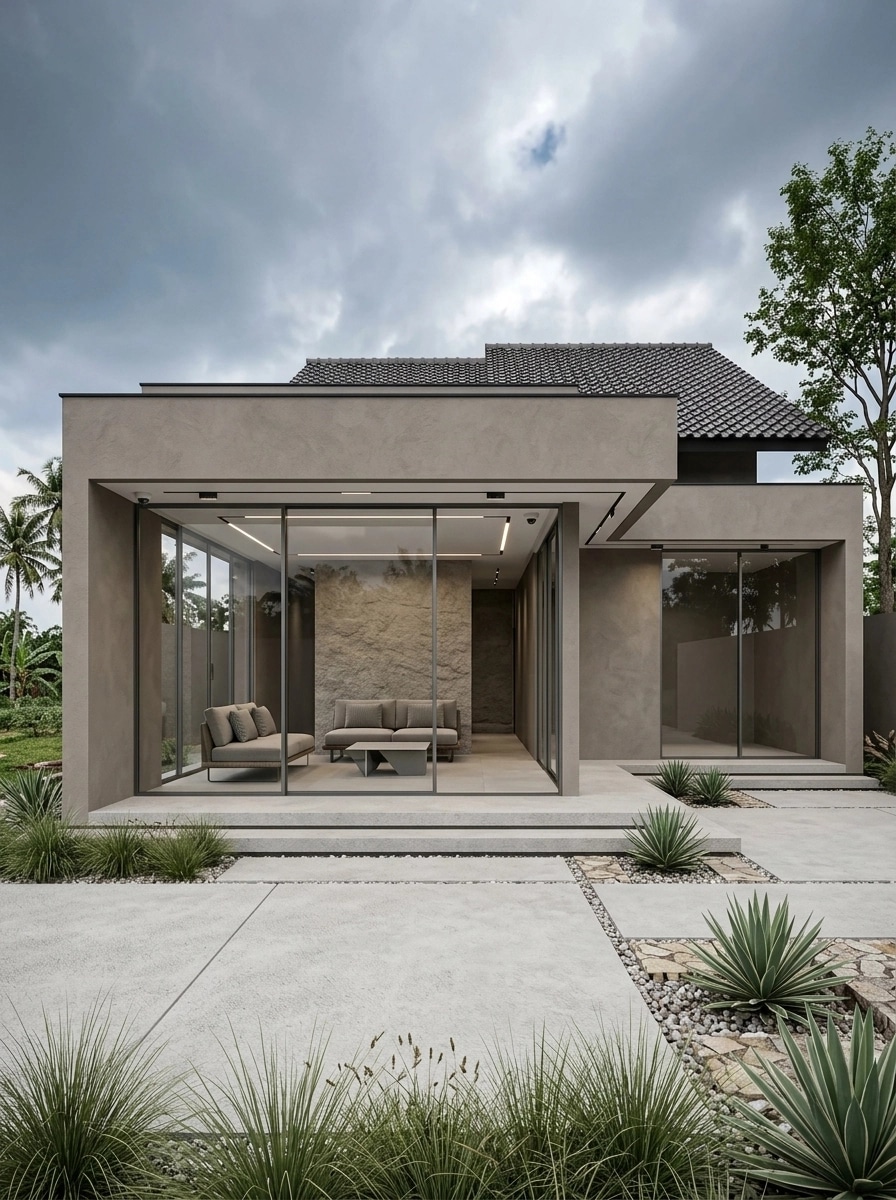 Minimalist Facade Facade design — facade photo by GenRoom AI