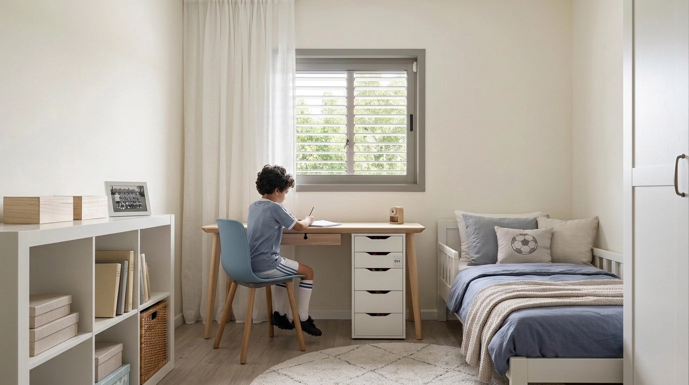 Interior design in Transitional style — Kids Room by GenRoom AI