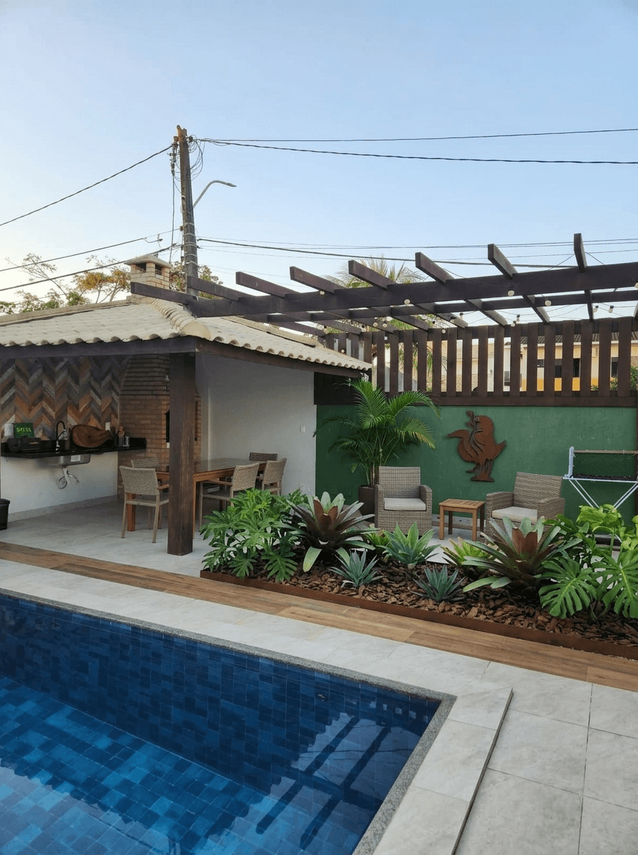 Yard design in no_style style — photo by GenRoom AI